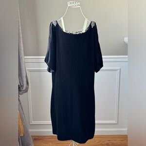 Aidan Mattox Velour Dress -Size 14